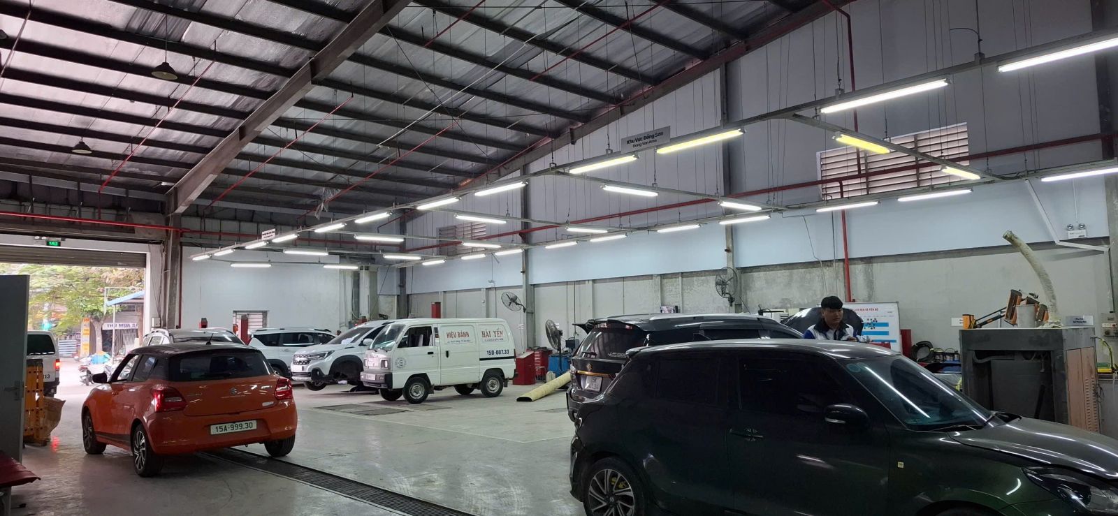 xưởng dịch vụ suzuki